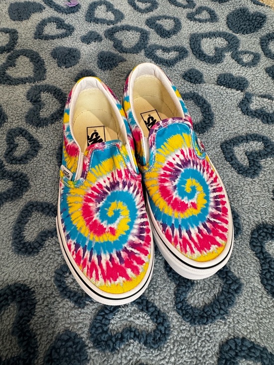 Vans Other - Van’s Kid’s Tie Dye Classic Slip on size 1.5